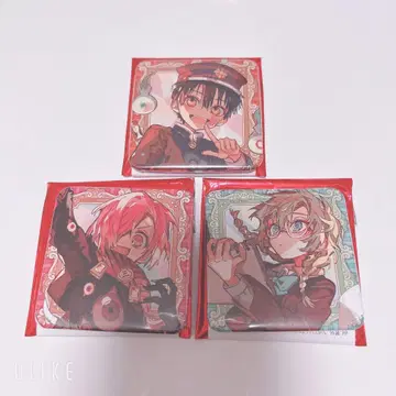 지박소년 하나코 군 스퀘어 캔뱃지 3개 세트