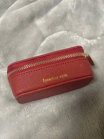 Aquvverso-riche 레드 파우치