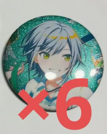 히노모리 시호 44C 글리터 캔뱃지 그리캔 월드 링크 WL 6개