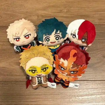 나의 히어로 아카데미아 치밋토모누이 2025 남코 한정판 5세트