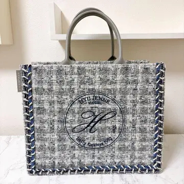 HYUJENNE 트위드 토트백 숄더백