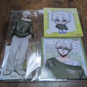 블루 록 나기 세이시로 마루이 유라쿠초 아크릴 스탠드