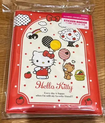 산리오 헬로키티 키티 씰 바인더 씰북