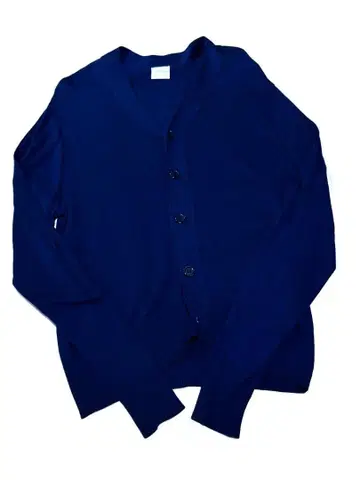Letroyes 루트로와 코튼 가디건 L 네이비 프랑스제