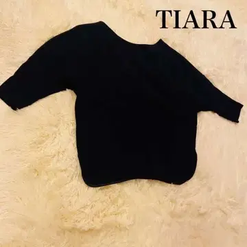 TIARA 티아라 헬리오스 블라우스 블랙 풀오버 프리 사이즈