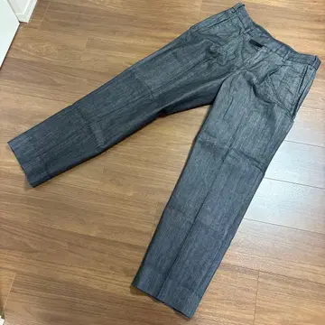 다크 그레이 데님 팬츠 스트레이트