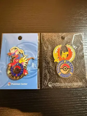 포켓몬 센터 로고 핀즈 오사카 교토 한정판
