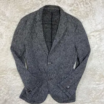 [ 새상품급 ] EPOCA UOMO 테일러드 자켓 와플 스트레치 마 혼방