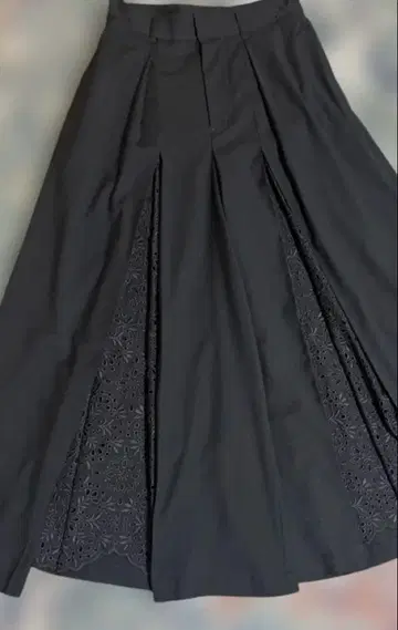 로이스크레용 와이드 팬츠