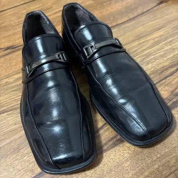 REGAL 블랙 드레스 슈즈 버클 포함