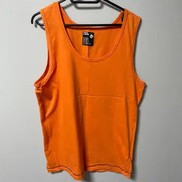 PPFM 신의 의류 L 사이즈 오렌지 탱크탑
