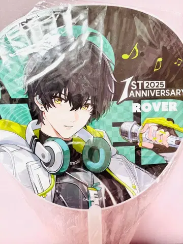 명조 표박자 남자 남성 1주년 기념 이벤트 아키하바라 특전 부채