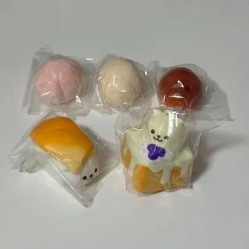 ibloom 스퀴즈 묶음 판매 테이블 미니롤 마쉬멜로우 베어