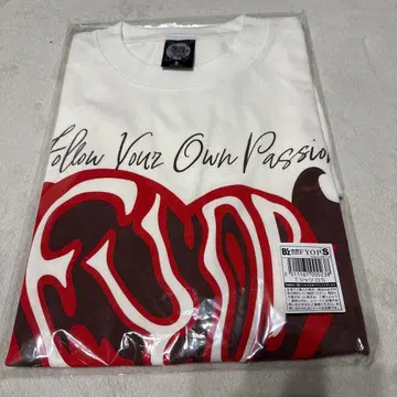 B'z FYOP LIVE-GYM 2025 셔츠 S 사이즈 미사용 새상품