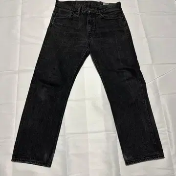 레어 or Slow 오어슬로우 Lot 107 셀비지 블랙 데님 사이즈 M