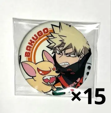 히로아카 바쿠고 카츠키 애니멀 바쿠독 MHAnimals 캔뱃지 15개