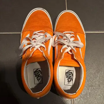 VANS 오렌지 스니커즈 28.5cm