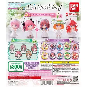 5등분의 신부 아소토2 B상 C상 15종 컴프 세트 [ 미개봉 ]