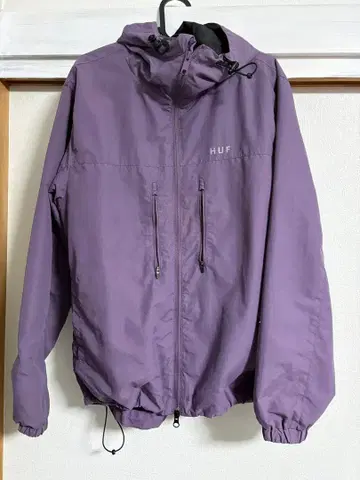 [ 새상품급 ] HUF 퍼플 나일론 자켓 S 사이즈