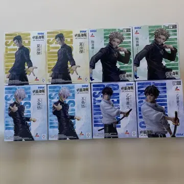 주술회전 ROUND1 한정판 피규어 6체 세트 미개봉