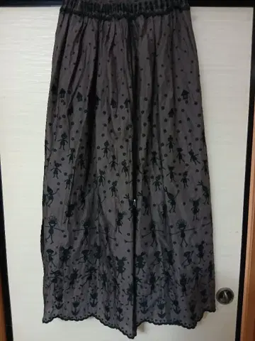 알베로베로 자수 롱 스커트