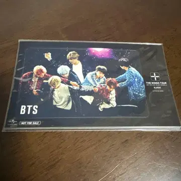 BTS 스티커 미개봉 THE WINGS TOUR 구매 혜택