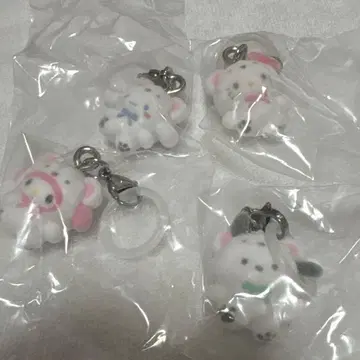 푹신푹신 스노우 메지루시 액세서리 4점 세트