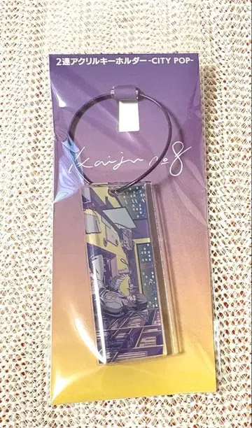CITY POP 2단 아크릴 키링 호시나 부대장