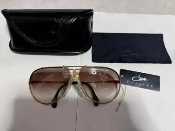 [초레어] 새상품급 빈티지 CAZAL 카자르 901 골드 독일제 복각