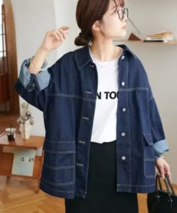 discoat 데님 커버올