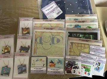 포켓몬 제일복권 C상 백 & G상 러버 참 & H상 스티커 & I상 타월