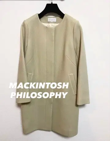 컨디션 최상 매킨토시 철학 롱 M 고급 코트