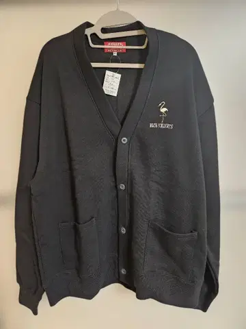 [ 미착용 새상품 ] 블루벨벳 맨투맨 가디건 L 사이즈