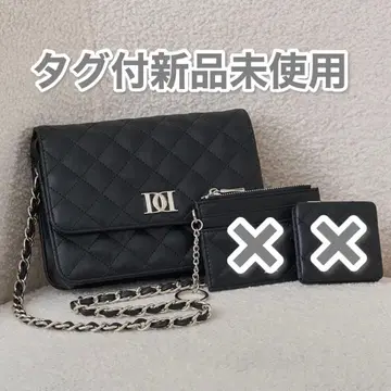 다리치 Darich DD 로고 퀼팅 트래블 세트 블랙 백