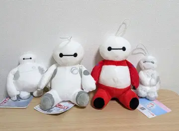 베이맥스 4종 체리 슈 봉제 인형 x 2 & 네무누이 & 다이나믹 치비