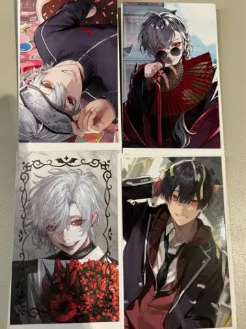 쿠츠하 Happy B-day to Kuzuha 사진풍 카드 세트