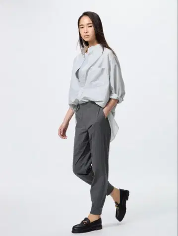 울트라 스트레치 액티브 조거 팬츠 M 그레이 2장 세트