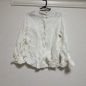 RANDA 화이트 레이스 셔츠