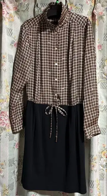 닥스 왕실 납품업체 DAKS 사이즈 42 XL 멋진 원피스