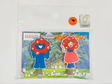 오사카 만박 미야쿠미야쿠 하이지 콜라보 앞머리 클립 클립