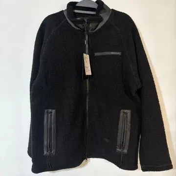 브리핑 울 보아 블루종 블랙 L 사이즈