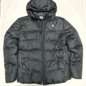 새상품급 사용감 극소 푸마 PUMA 다운 자켓 블랙 사이즈 L