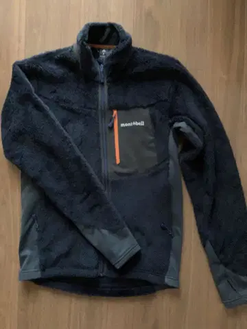 mont-bell 플리스 자켓 밤 크리마에어 S 네이비