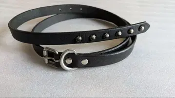 Nje 가죽 벨트 블랙 73-93