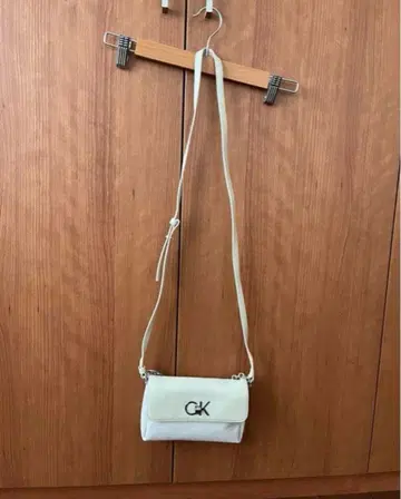CK 캘빈클라인 숄더백 핸드백 2way 흰색 화이트