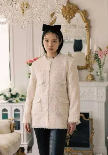 Bibiy ELISE 트위드 자켓