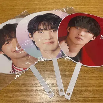 B&ZAI 이나바 미치하루 부채 3개 세트