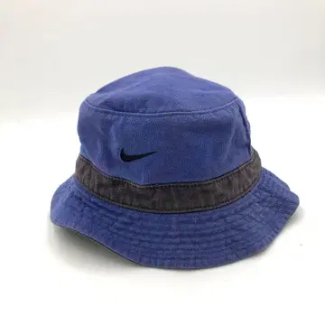 [ 새상품급 ] NIKE 나이키 버킷햇 L/XL 블루 파랑 면 코튼