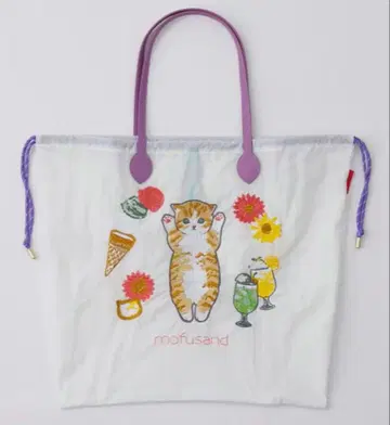 mofusand 자수 토트백