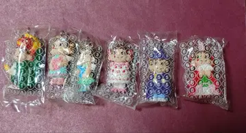 [ 새상품 미개봉 ] 후지야 페코짱 키링 6개 세트